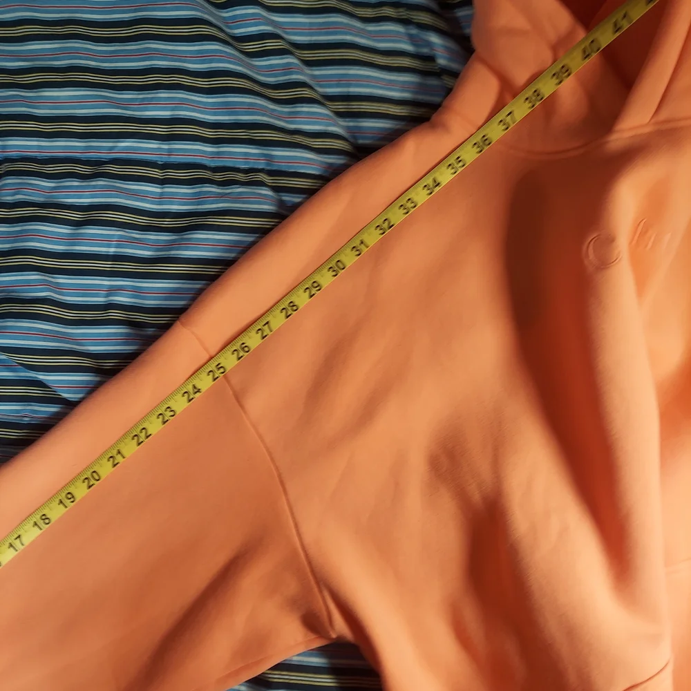 Comfrt Signature Heavyweight Hoodie Coral Pink Unisex 3XL EUC Oversized Luxury - Picture 10 of 10